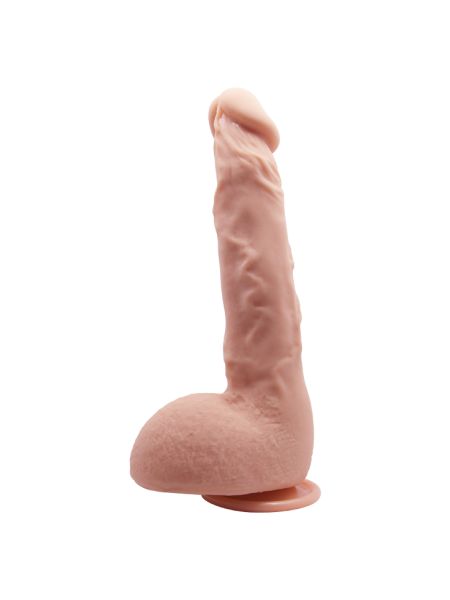 Elastyczne realistyczne dildo 24 cm żylaste skóra - 5