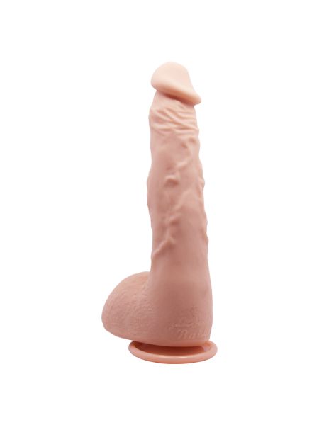 Elastyczne realistyczne dildo 24 cm żylaste skóra - 6