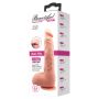 Elastyczne realistyczne dildo 24 cm żylaste skóra - 4