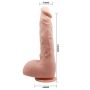 Elastyczne realistyczne dildo 24 cm żylaste skóra - 12