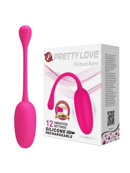 Wibrujące jajeczko orgazmowe Pretty Love Knucker