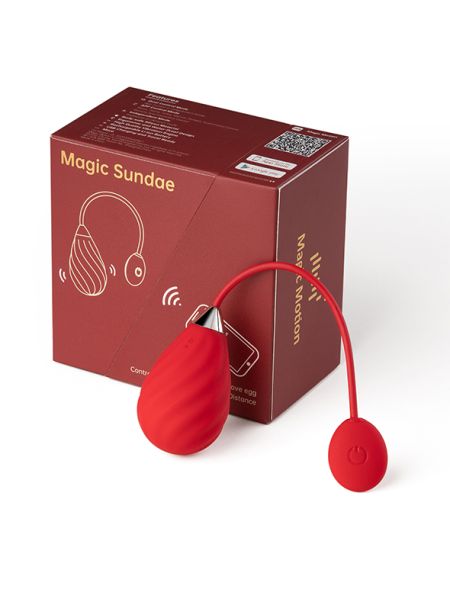 Jajeczko wibrujące Magic Motion Magic Sundae App