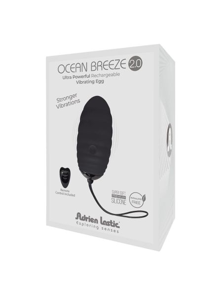 Jajeczko wibrujące z pilotem Adrien Lastic Ocean Breeze 2.0 - 4