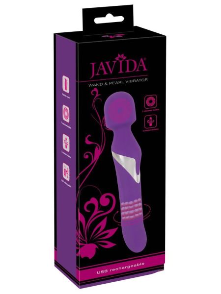 Javida Wand & Pearl Vibrator - 2