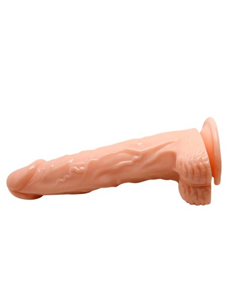 Wyżyłowane duże dildo penis z przyssawką 30,5 cm - 3