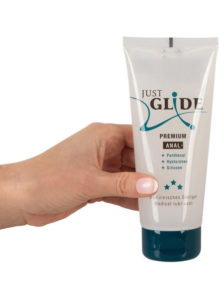 Just Glide Premium Anal 200 ml - 4