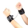 Kajdanki-Black Bondage Handcuffs BDSM - 6