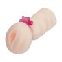 BAILE- Masturbator with vibrating ring, flesh-coloured - 2