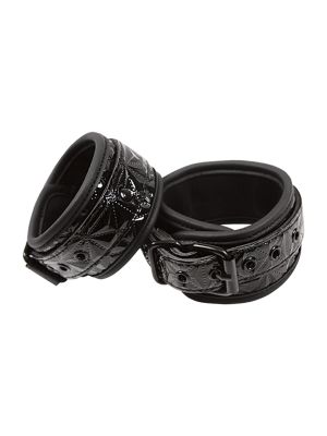 Kajdanki-SINFUL WRIST CUFFS BLACK - image 2