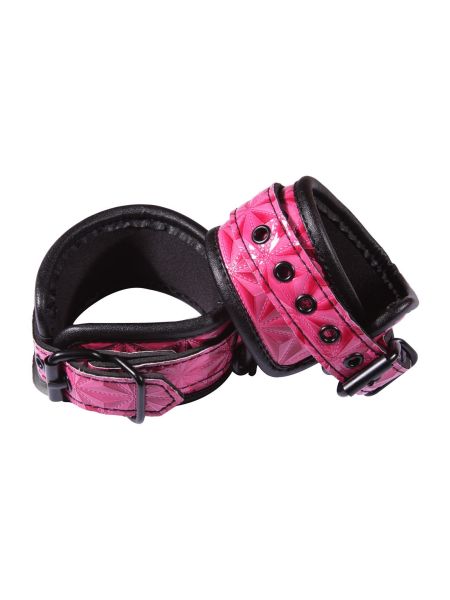 Kajdanki-SINFUL WRIST CUFFS PINK - 2