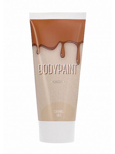 Karmelowa farba do malowania ciała bodypaint 50g