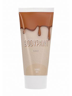 Karmelowa farba do malowania ciała bodypaint 50g