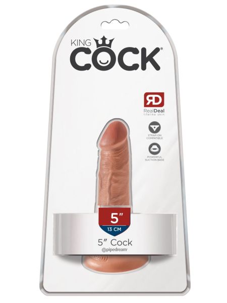 King Cock 5" Cock Tan