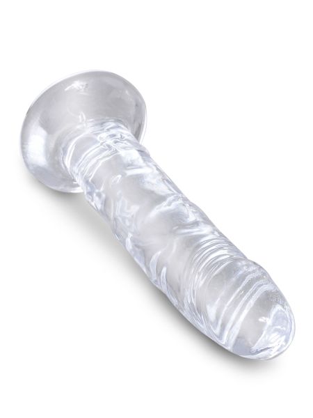 Żelowe miękkie dildo z mocną przyssawką 15 cm - 3