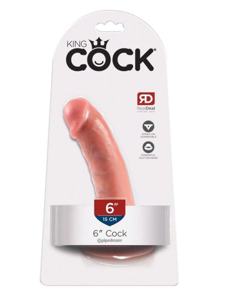 King Cock 6 inch Flesh