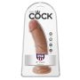 King Cock 8 inch Skin-coloured - 3