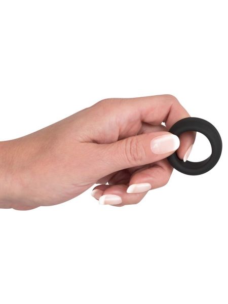 Klasyczny gruby sex pierścień zaciskowy na penisa - 5