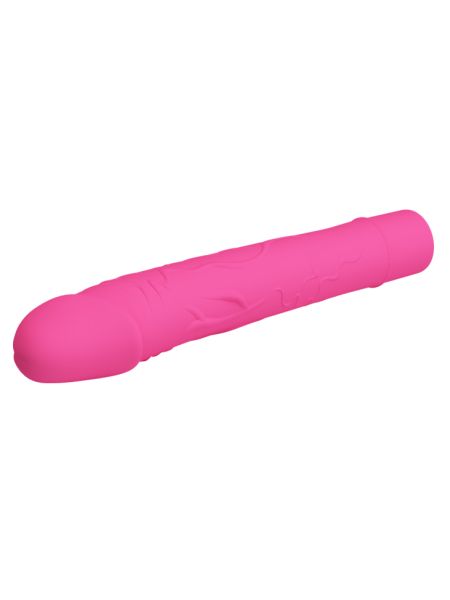 Klasyczny wibrator realistyczny penis 10 tryb 15cm - 3