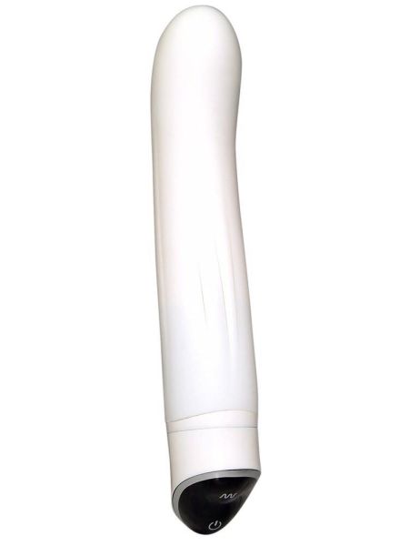 Klasyczny wibrator z wygiętą główką punkt g 22cm - 3