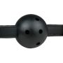 Knebel-Ball Gag With PVC Ball - Black - 9