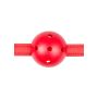 Knebel-Ball Gag With PVC Ball - Red - 4