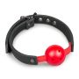 Knebel-Ball Gag With PVC Ball - Red - 6