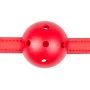 Knebel-Ball Gag With PVC Ball - Red - 8