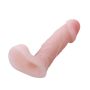 Mały podręczny penis dildo wyżyłowany realistyczny - 4