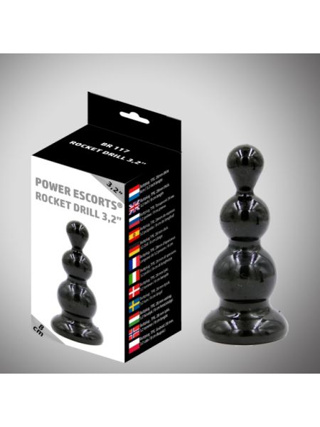 Koraliki analne korek sonda sex plug do pupy 8cm - 5