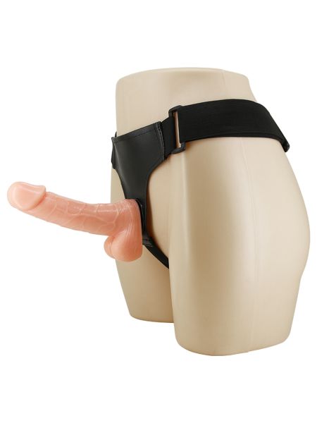 Strap On Uprząż z realistycznym żylastym penisem - 2