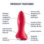 Wibrujący korek analny z aplikacją Satisfyer Rotator Plug 1 - 7