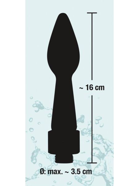 Korek analny do prysznica z wodą irygacja higiena - 15