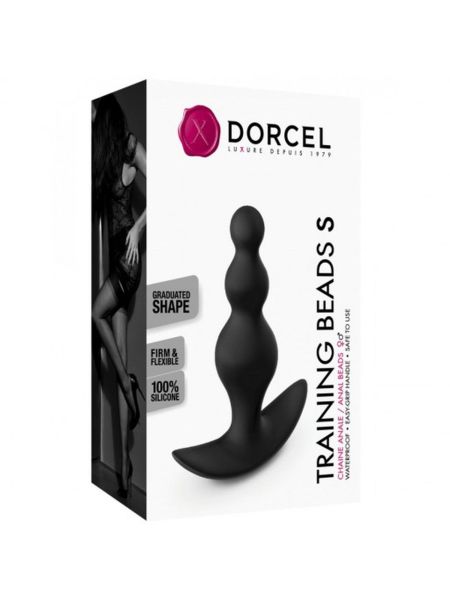 Korek analny wtyczka stymulująca Dorcel Training Beads S - 5