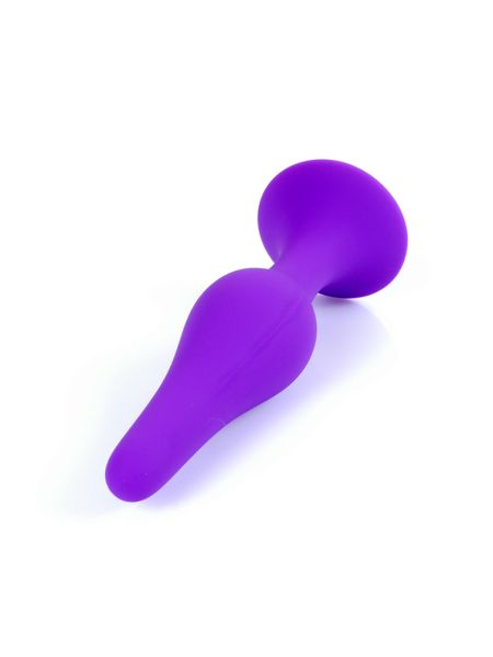 Korek analny plug silikonowy przyssawka 11cm sex - 3