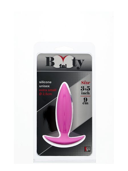 Korek analny unisex smukła wtyczka do pupy sex 9cm