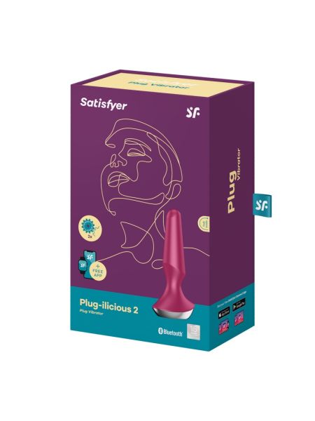 Wibrujący korek analny z aplikacją Satisfyer Plug-Ilicious 2 - 5