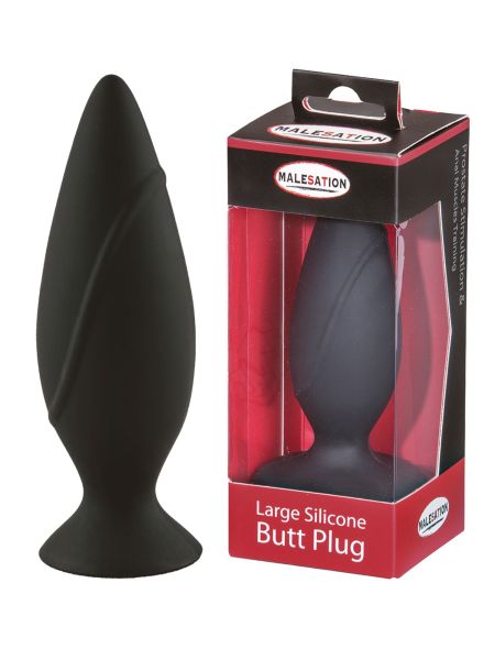 Korek analny zatyczka unisex duży sex plug 12cm