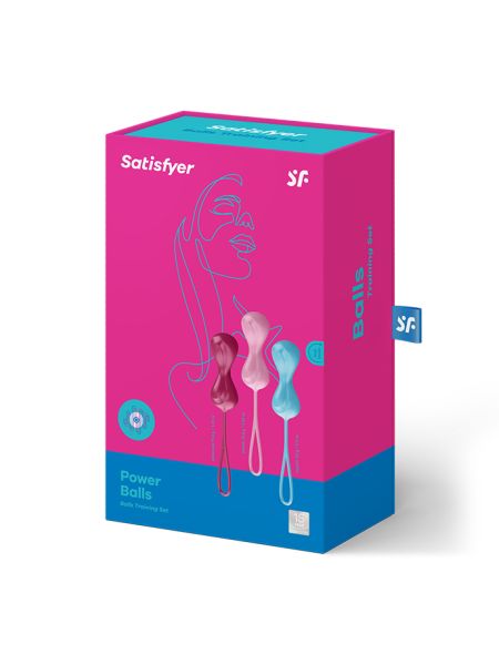 Kulki do ćwiczeń kegla trening waginalne satisfyer