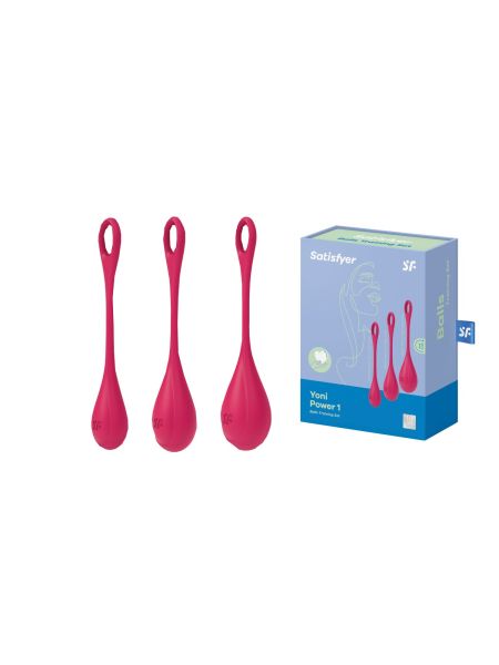 Progresywne kulki gejszy Satisfyer Yoni Power 1 - 3