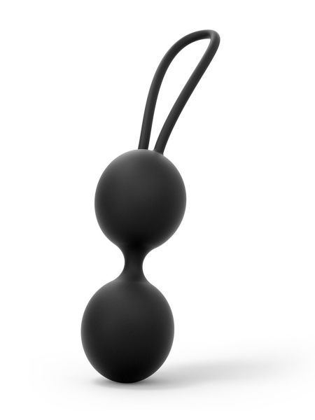 Podwójne kulki gejszy kegla Dorcel Dual Balls Black - 2