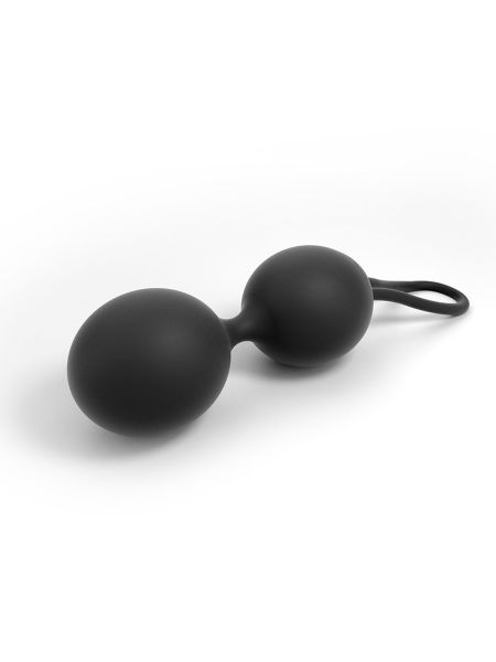 Podwójne kulki gejszy kegla Dorcel Dual Balls Black - 3