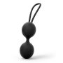 Podwójne kulki gejszy kegla Dorcel Dual Balls Black - 3