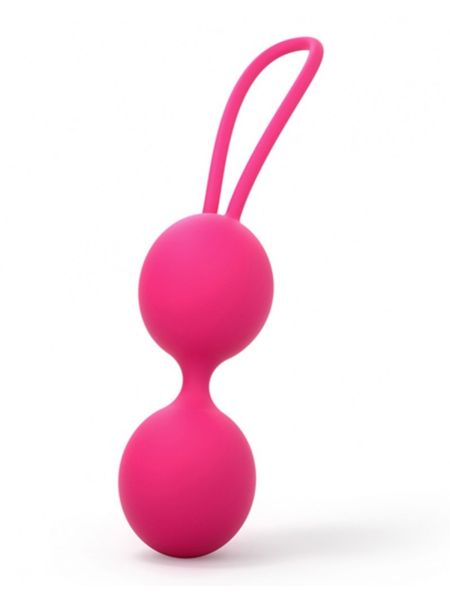 Podwójne kulki gejszy kegla Dorcel Dual Balls Pink - 2