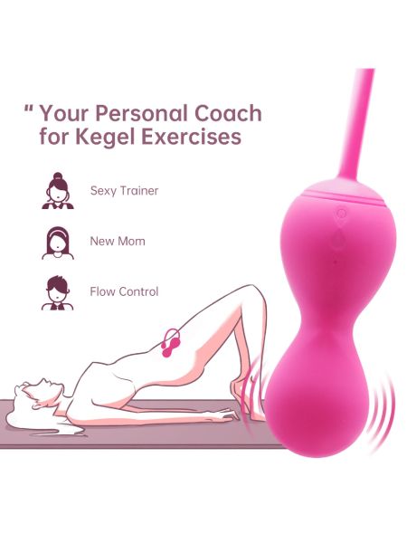 Kulki Kegla - Smart Kegel Master Balls Pink - 5