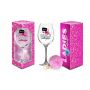 LADIES TIME - kieliszek do wina Signoria 700ml + pompon  - Najpiękniejsza - 2