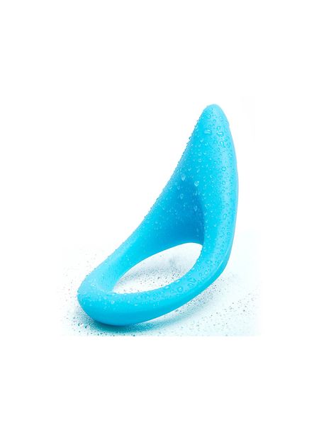 Laid - P.2 Siliconen Cockring 51,5 mm Blauw - 3