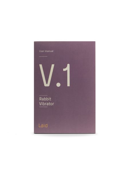 Laid - V.1 siliconen konijnenvibrator paars - 4