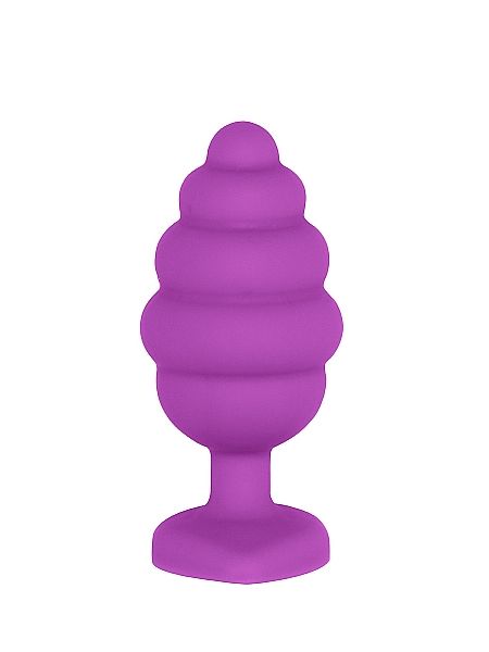 Silikonowy korek analny zatyczka plug gumowy 8 cm - 4