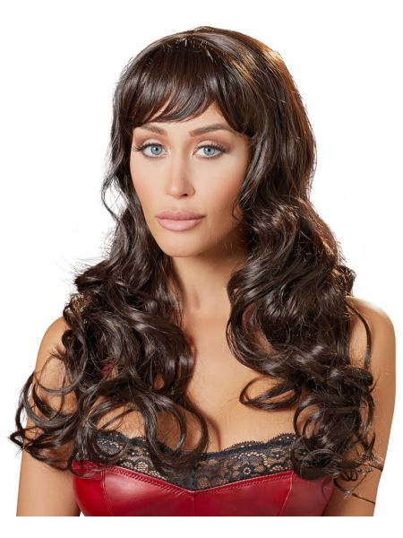 Long Dark Brown Wig - 3