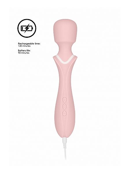 Loveline - Massage Wand - Jiggle - Pink - 8